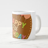 Grande Tasse Joyeux 7ème anniversaire (Devant droit)