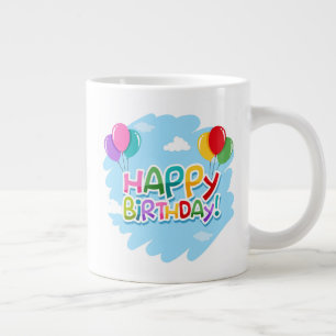 Grande Tasse Joyeux Anniversaire!-23769