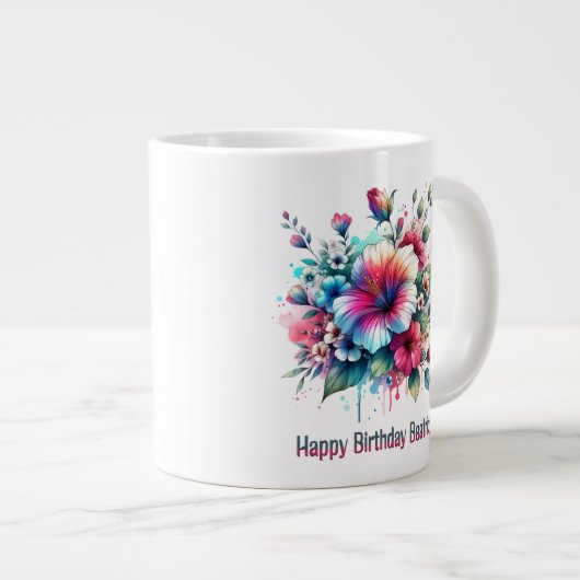 Grande Tasse Joyeux anniversaire Beatrix (Devant droit)