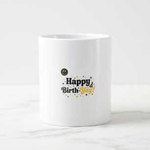 Grande Tasse Joyeux Anniversaire! Blague drôle d'anniversaire