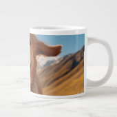 Grande Tasse Joyeux Golden Retriever en cours (Droite)