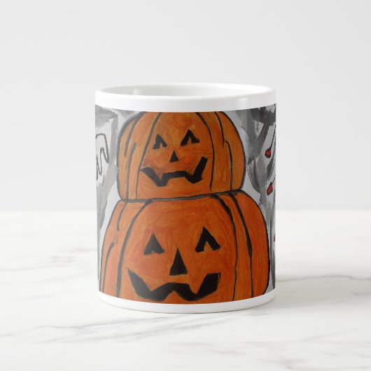 Grande Tasse Joyeux Halloween (Devant)