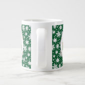 Grande Tasse Joyeux Noël 2 Goldendoodle (rouge doré) mignonne (Dos)