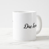 Grande Tasse Joyeux Noël avec Reindeer/Citation de Noël /Mug (Devant droit)