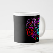 Grande Tasse Joyeux Noël - Designs de Noël (Devant droit)