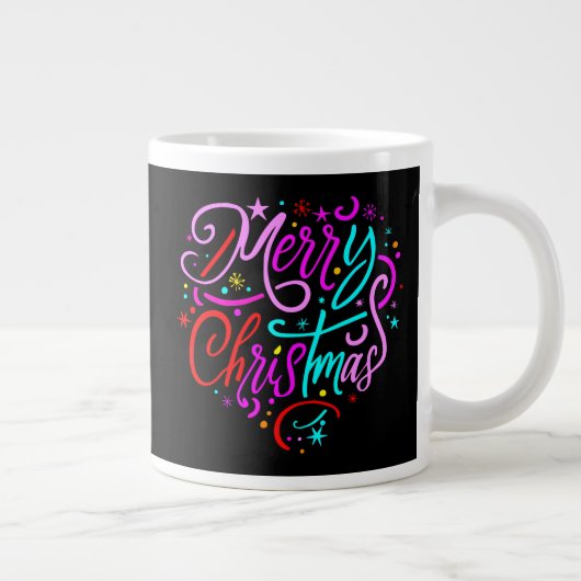 Grande Tasse Joyeux Noël - Designs de Noël (Droite)