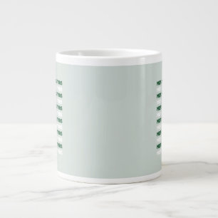 Grande Tasse Joyeux Noël, Green Christmas Art, Noël