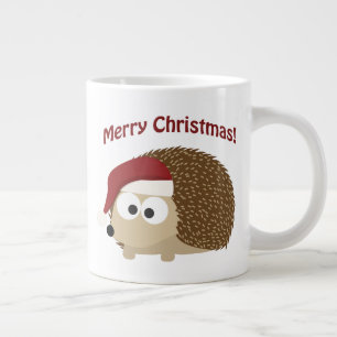 Grande Tasse Joyeux Noël Hérisson  