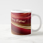 Grande Tasse Joyeux Noël-Ruby Rouge et or- (Droite)