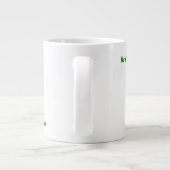 Grande Tasse Joyeux Noël ! Snowman avec amis (Dos)