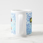 Grande Tasse Joyeux Noël Vent Santa Claus Sock (Dos)