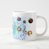 Grande Tasse Joyeux Noël Vent Santa Claus Sock (Droite)