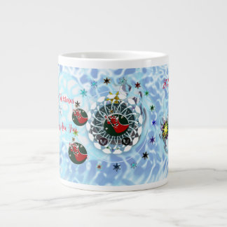 Grande Tasse Joyeux Noël Vent Santa Claus Sock