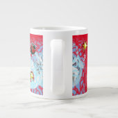 Grande Tasse Joyeux Noël Vent Santa Claus Sock (Dos)