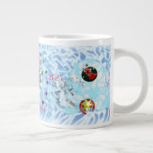 Grande Tasse Joyeux Noël Vent Santa Claus Sock (Droite)