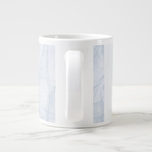 Grande Tasse Joyeux Nouvel An blanc bicolore (Dos)