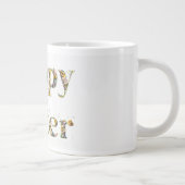 Grande Tasse Joyeux texte décoratif de Pâques Bébé Chicks (Droite)