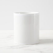 Grande Tasse Jumbo blanc classique (Devant)