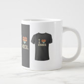 Grande Tasse Jumbo I Love Summer Tee Design (Droite)