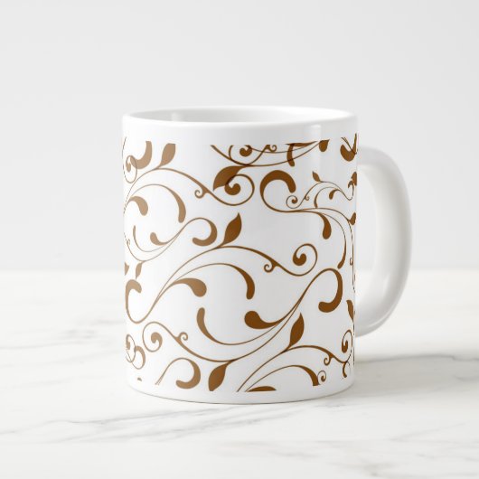 Grande Tasse Jumbo Mug-Brown (Devant droit)