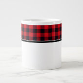 Grande Tasse Jumbo Mug-Buffalo Plaid (Devant)