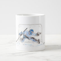 Jumbo Mug, gardien de hockey