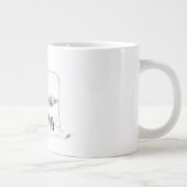 Grande Tasse Jumbo Mug, gardien de hockey (Droite)