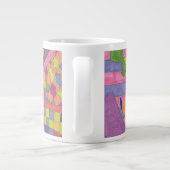 Grande Tasse "Jungle Stripes 2" Art Abstrait (Dos)