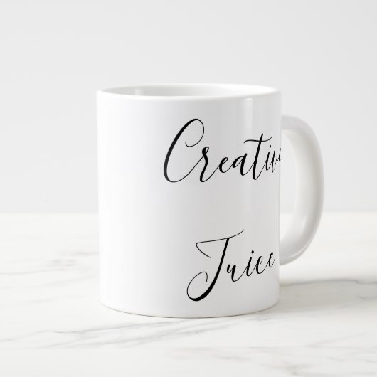 Grande Tasse Jus créatif (Devant droit)