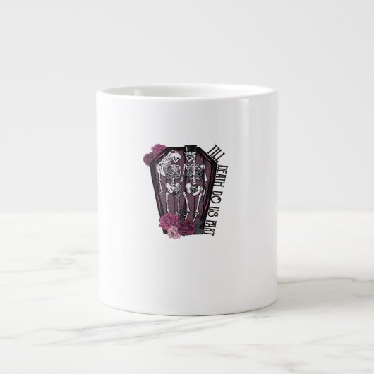 Grande Tasse Jusqu'À Ce Que La Mort Nous Part, Idée Costume (Devant)