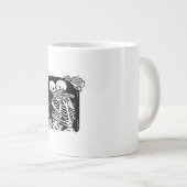 Grande Tasse Jusqu'à la mort Faites-nous un design drôle (Devant droit)