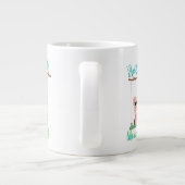 Grande Tasse juste au frais - citation de porc (Dos)