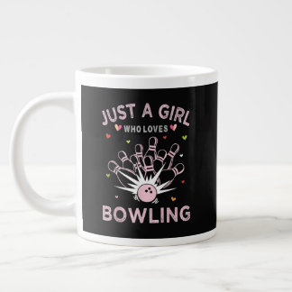 Grande Tasse Juste Une Fille Qui Aime Le Bowling