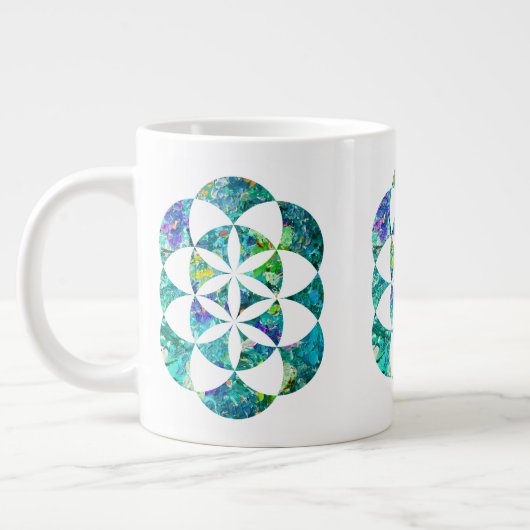 Grande Tasse Kabbalah Arbre de vie (Gauche)