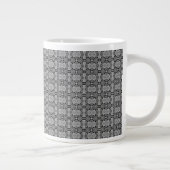 Grande Tasse Kaléidoscope gris (Droite)