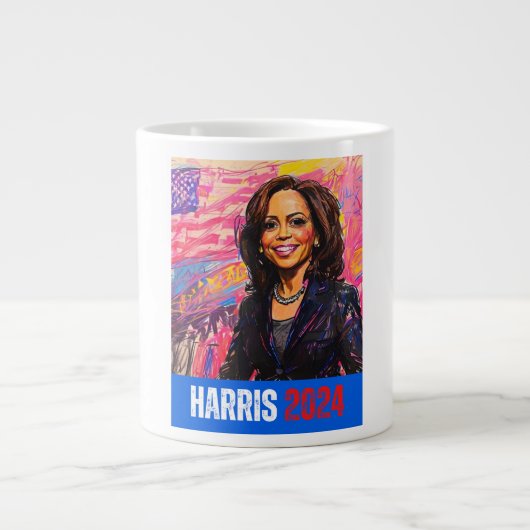 GRANDE TASSE KAMALA HARRIS 2024 (Devant)