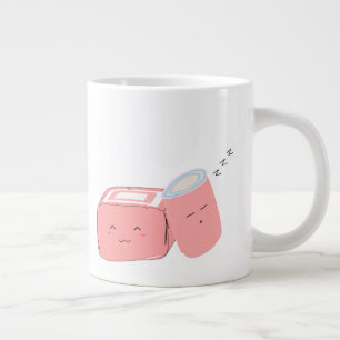Grande Tasse Kawaii Marshmallow Bouchon de spécialité