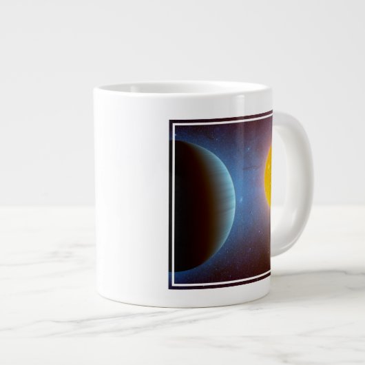 Grande Tasse Kepler-10 Star System. (Devant droit)