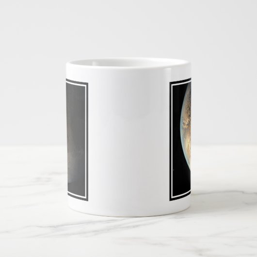 Grande Tasse Kepler-186f Orbitant Une Étoile Éloignée. (Devant)