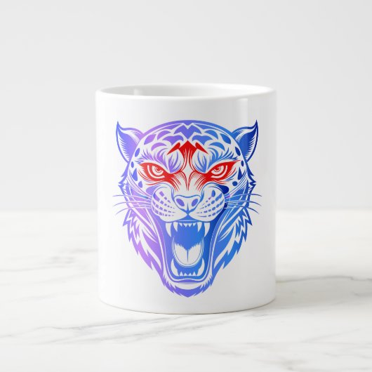 Grande Tasse Kitty souriant (Devant)