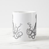 Grande Tasse Kraken - Octopus géant noir / Cthulu (Devant)