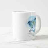 Grande Tasse La Bible chrétienne des femmes Verse Papillon :Pai (Devant droit)