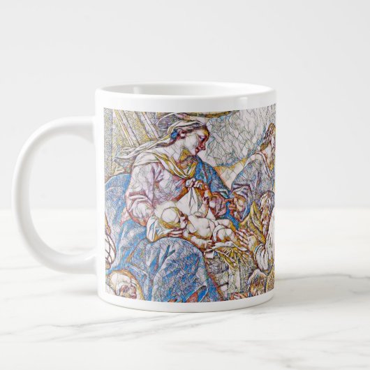 Grande Tasse La boue de la Nativité (Gauche)