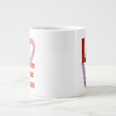 Grande Tasse La Caterpillar Très Affamée | AMOUR (Devant)