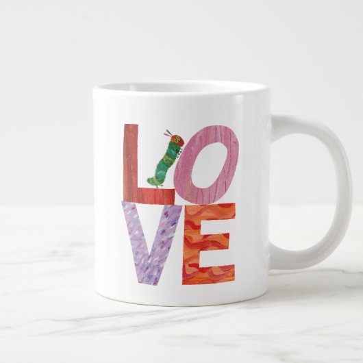 Grande Tasse La Caterpillar Très Affamée | AMOUR (Droite)