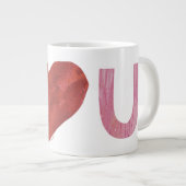 Grande Tasse La Caterpillar Très Affamée | Je t'entends (Devant droit)