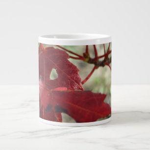 Grande Tasse La chaleur des chutes rouges qui s'assombrissent s