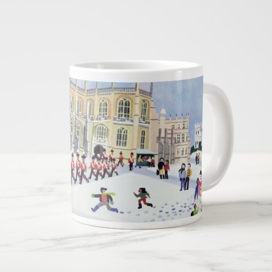 Grande Tasse La chapelle Windsor de St George (Devant droit)