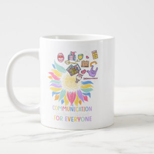 Grande Tasse La Communication Semble Différente Pour Tout Le Mo