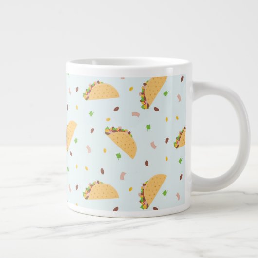 Grande Tasse La faim du Motif de Tacos (Droite)
